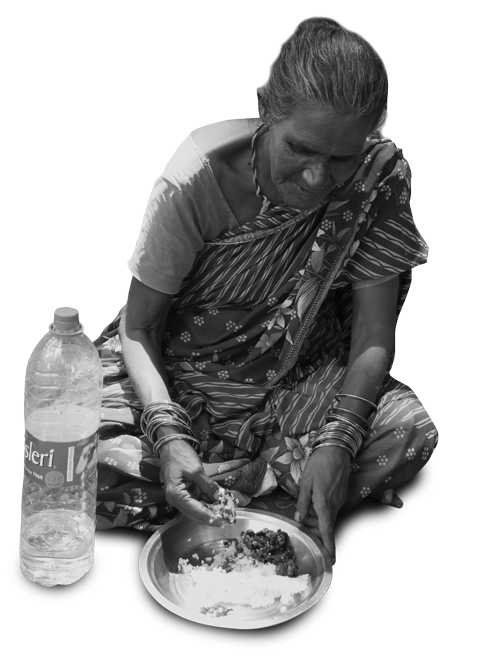 Kamla Institute - lady making food